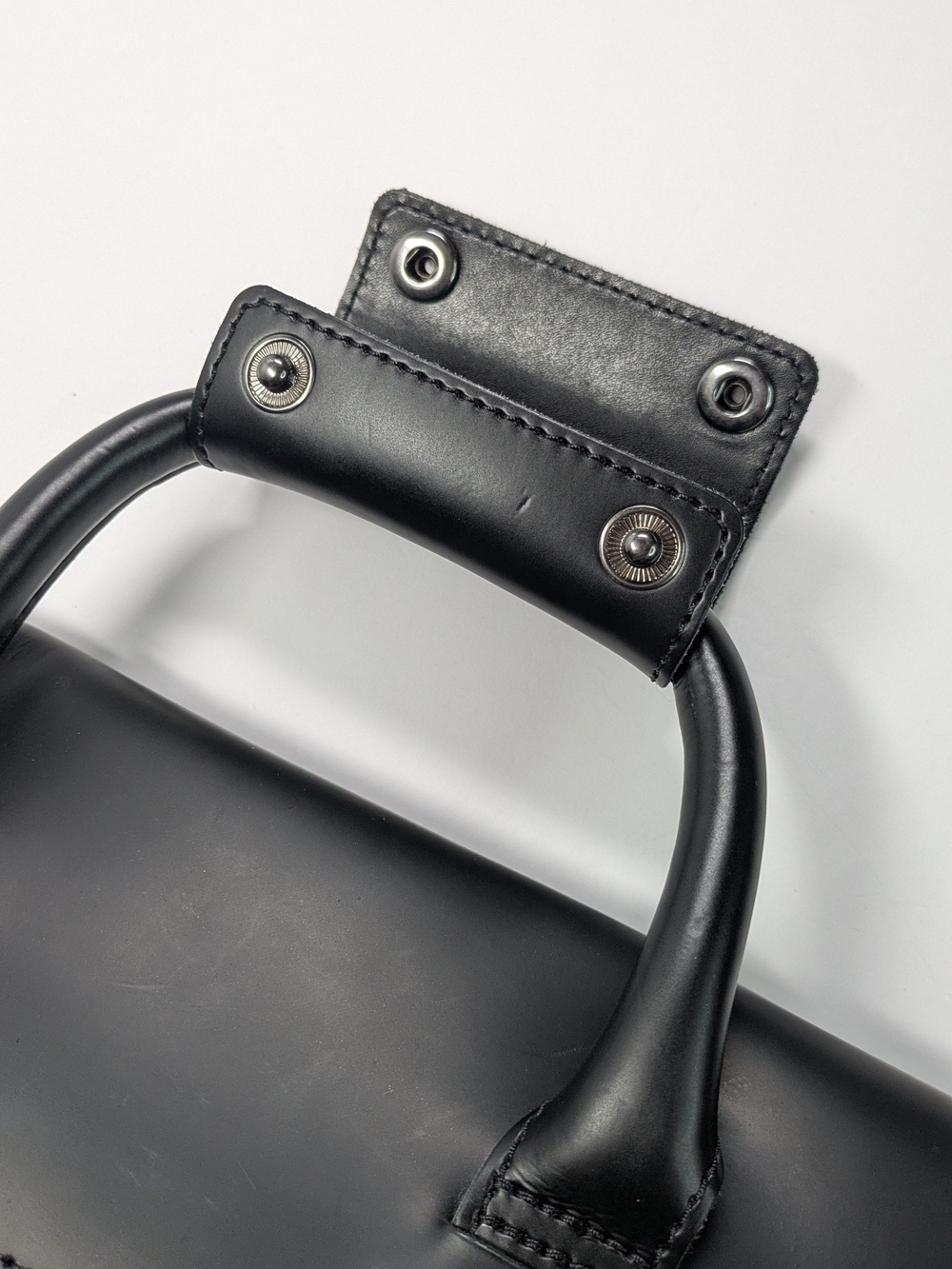 Dr. Martens Black Leather-Trim Backpack for Men - Picture 10 of 16